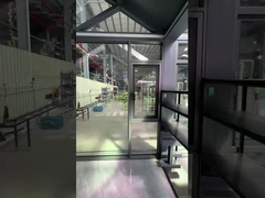 Архитектурная занавесная стена для стеклянного камня / открытых каркасных проектов