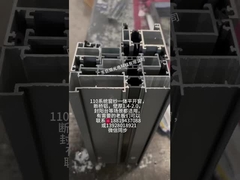 Aluminiumbächer und Fenster, moderne Fenster aus Aluminium.