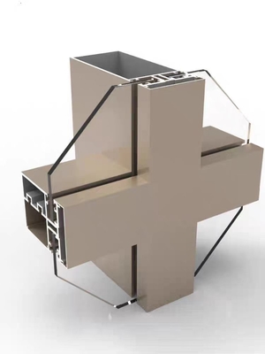 Bon prix Mur rideau en verre personnalisable pour une conception de bâtiment performante et esthétique en ligne