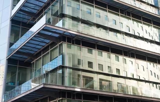 Harga yang bagus Panel dinding tirai kaca aluminium tahan lama untuk estetika modern dengan kinerja yang tahan lama on line