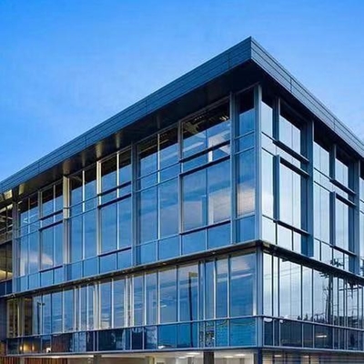 Good price Sleek Modern Aluminium Glass Curtain Wall Soundproof Energy Saving Panel with Thermal Insulation online