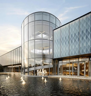 Dobra cena. Panel ścienny ze szklaną zasłoną do izolacji akustycznej i termicznej w Internecie