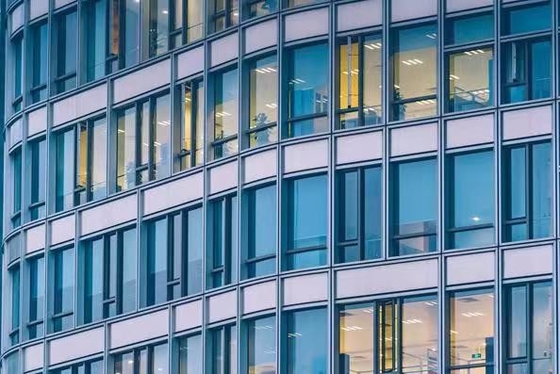 Bon prix Parement de rideau d'isolation thermique élégant bâtiment commercial Ajustez la lumière en ligne