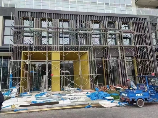 Good price Metal Ceilings Aluminum Curtain Wall Manufacturers Rectangle shape online