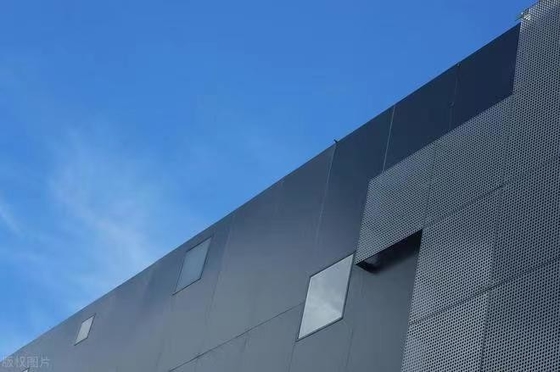 Good price Sound Insulation Weather Resistant Rectangle Curtain Wall for Customized Colors online