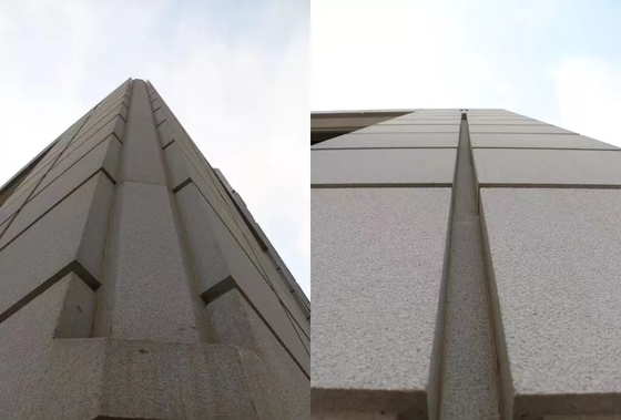 Good price Modern Dry Hanging Curtain Wall Customizable Color / Shape Low Maintenance online