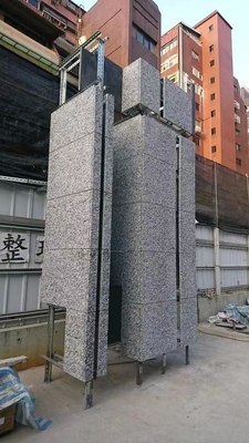 Good price Modern Customizable Stone Curtain Wall with Excellent Thermal Insulation Feature online