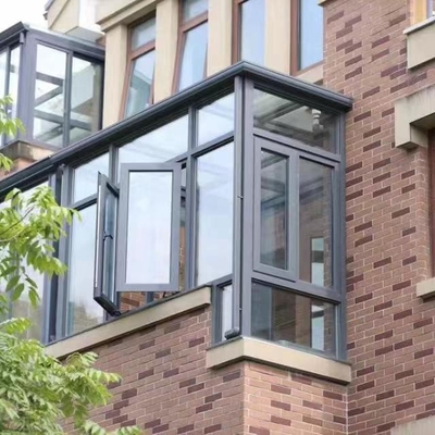 Good price Custom Aluminium Casement Windows for Office Buildings Insulated and Soundproof with Powder Coating Finish online