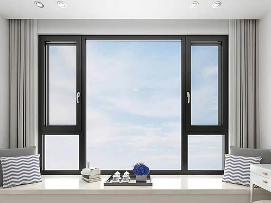 Good price Customized Aluminum Casement Windows with Tailored Glass for Office Building Soundproofing online