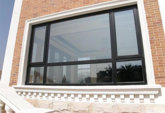 Good price Powder Sprayed Aluminum Alloy Casement Windows with Customized Soundproof Glass online