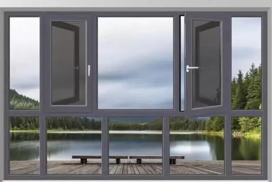 Good price Custom Aluminium Casement Windows for Office Buildings Superior Soundproof and Insulation online