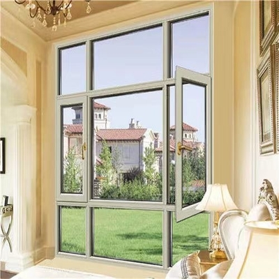 Good price Custom Aluminium Casement Windows Enhanced Soundproof Glass Solution for Office Buildings online