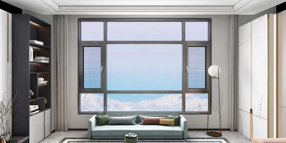 Harga yang bagus Jendela Casement Aluminium yang tahan lama Jendela Aluminium Kontemporer yang Disesuaikan on line