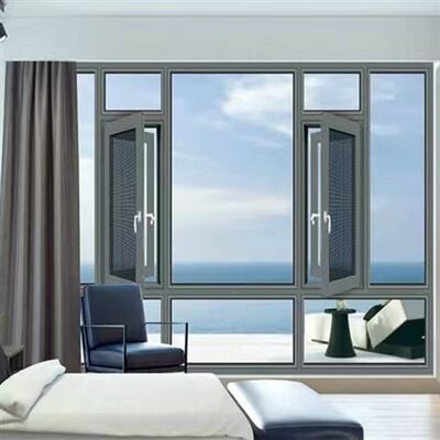 Good price Customizable Aluminum Alloy Casement Windows for Office Building online