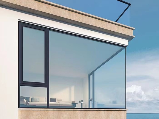 Good price Fluorocarbon Spray Aluminium Profile Doors And Windows for Custom Glass Configurations online