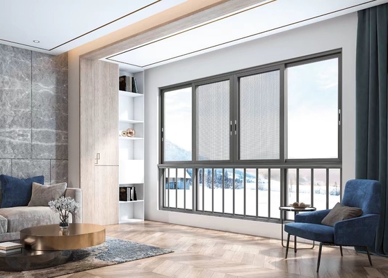 Guter Preis Anpassungsfähiges Aluminium-Schiebefenster und -Tür mit Fluorkohlenstoffsprühbehandlung Online