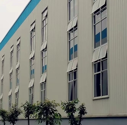 Buen precio Personalización de vidrio de aluminio ventana colgada superior con aerosol de fluorocarbonos en línea