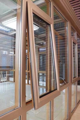 Good price Fluorocarbon Spray Aluminum Top Hung Window For Customised Design online