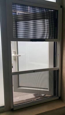 Harga yang bagus Aluminium Mosquito Screen Window Flat Open Curtain Tipe Disesuaikan on line