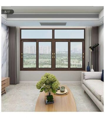 Buen precio Inicio Lugar Ventanas de vidrio de aluminio con características resistentes al clima en línea