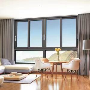 Good price Home Venue Aluminum Sliding Window with Powder Spraying Finish online