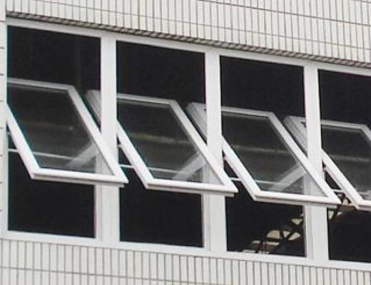 Broken Bridge Aluminum Top Hung Window , Building Aluminium Windows Insulation
