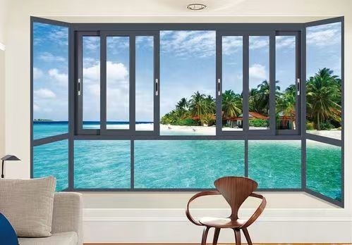 Commercial Aluminum Sliding Windows , Residential Aluminum Windows Insulation