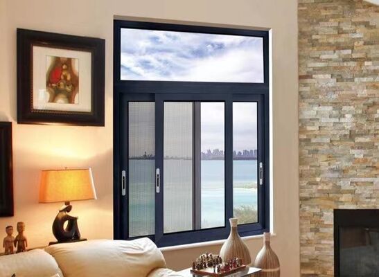 Good price Soundproof Aluminum Sliding Window Powder Spraying / Fluorocarbon Spray online