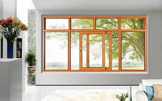 Good price Color Custom Aluminum Sliding Window Soundproof For Home ISO Certified online