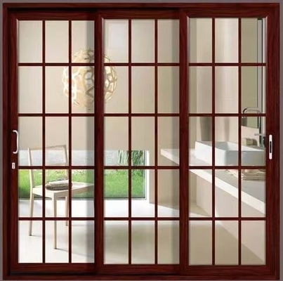 Good price Commercial Custom Aluminum Sliding Doors Powder Spraying / Fluorocarbon Spray online