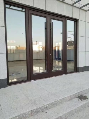 Bom preço Porta giratória de alumínio sob medida Isolamento acústico Resistente a intempéries on-line