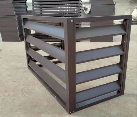 Buen precio Cintas de aluminio de alta durabilidad cortinas de aluminio personalizadas para exteriores en línea