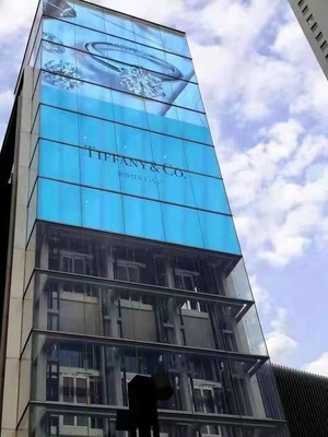 Good price Adjustable LED Glass Curtain Wall System Vertical / Horizontal Installation online