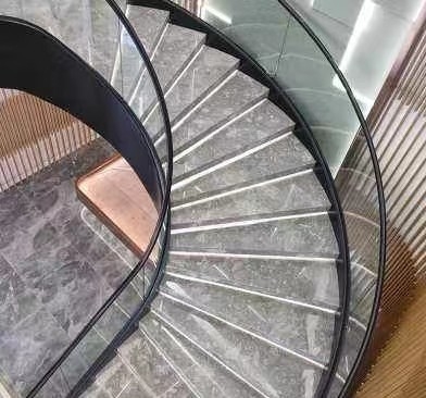 Good price Frameless Glass Stair Railing , Frameless Glass Balustrade With Handrail online