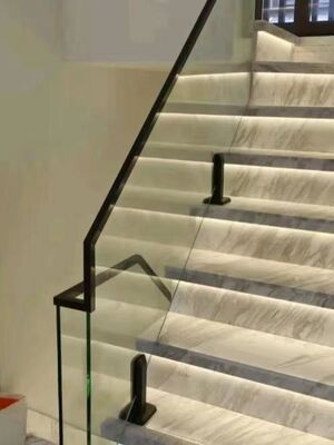 Good price Space Saving Custom Glass Railing Enhancing Modern Spaces Easy Install / Stunning Design online