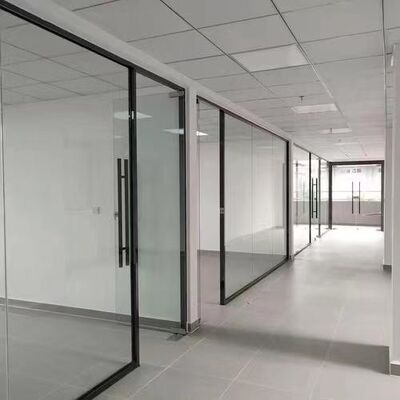 Good price Modern Glass Partition System with Customizable Height for Indoor Spaces online