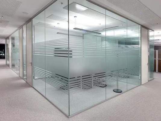 Good price Custom Modern Glass Partition Wall for Custom Interior Integration online