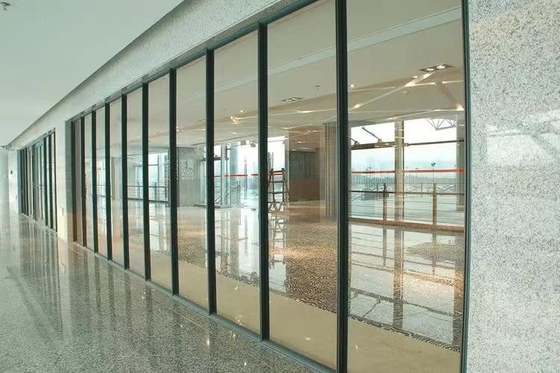 Good price Personalized Indoor Glass Partition , Frameless Glass Wall Partition online