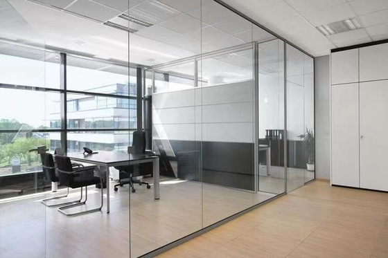 Good price Durable Full Height Glass Partition , Internal Glass Partition Walls Residential online