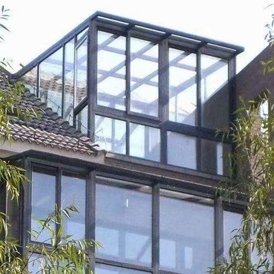 Good price Transparent Glass House Modern Design  With Aluminum Alloy Frame online