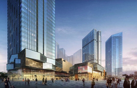 Good price Lightweight Open Frame Curtain Wall Structural Design Customization Services online