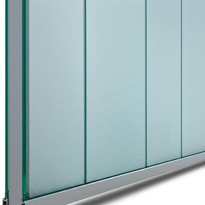 Harga yang bagus Soundproof Glass Curtain Wall Customized Design with Heat Insulation and Custom Patterns Selection on line