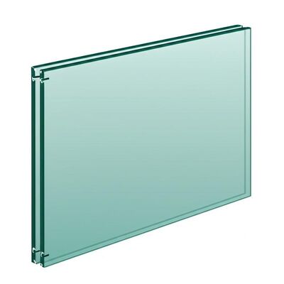 Harga yang bagus Panel desain kedap suara dinding tirai kaca warna yang dapat disesuaikan Ketebalan 1.4 hingga 3.0mm Direkayasa untuk Fasad Bangunan yang Tahan Lama dan Hemat Energi on line