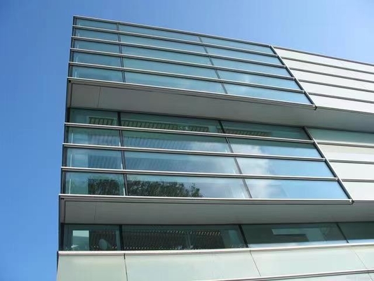 Buon prezzo Muro di tenda in vetro di colore in alluminio personalizzabile 1.4-5.0mm pannello eccellente isolamento termico in linea