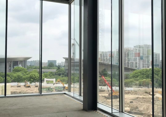 Harga yang bagus Customized Aluminium Glass Curtain Wall dengan Energy Saving Waterproof dan Soundproof Fitur Panel on line