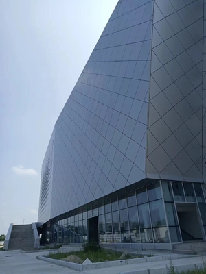 Goede prijs Weerbestendige kleur aanpassing Moderne gordijnmuur voor rechthoekige gebouw gevels online