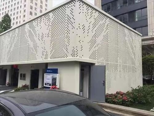 Buen precio Forma rectangular Puente roto Pared de cortina de aluminio con color personalizable / buen aislamiento acústico en línea