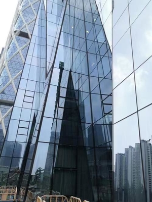 Good price Customizable Glass Curtain Wall Energy Efficient Soundproof Thermal Insulation online