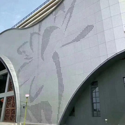 Harga yang bagus Langit-langit logam tahan cuaca dinding tirai aluminium dengan isolasi termal yang sangat baik on line