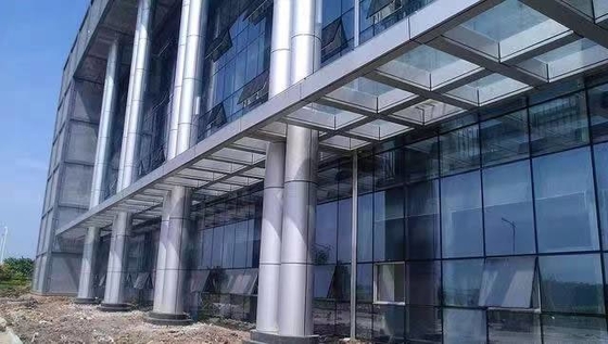 Buen precio Arquitectura moderna Sistema de muro de cortina de aluminio aislamiento térmico en línea